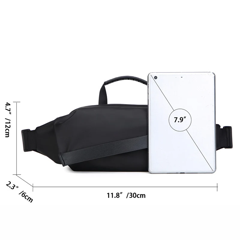 Ergonomische Sling Messenger Bag Skanto