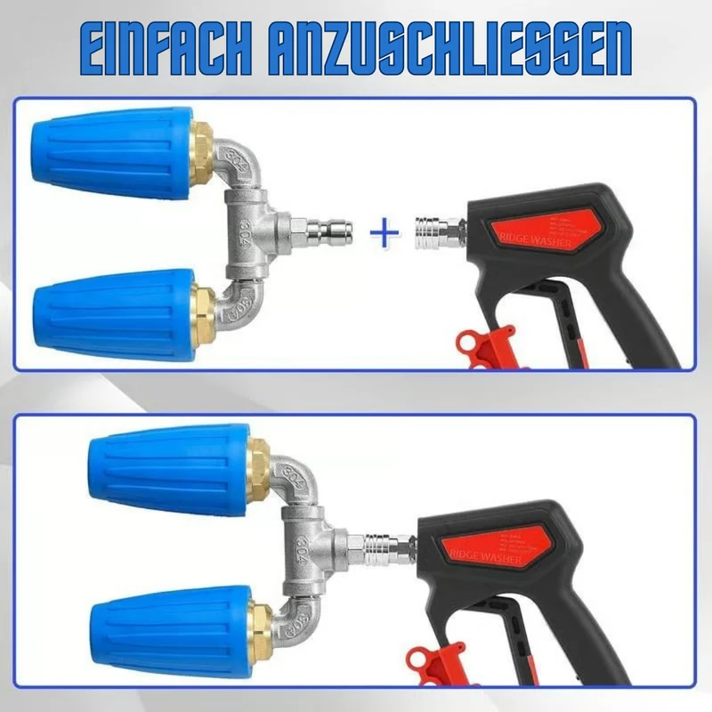 HydroMax™ | Dual Turbo-Düsen-Hochdruckreiniger