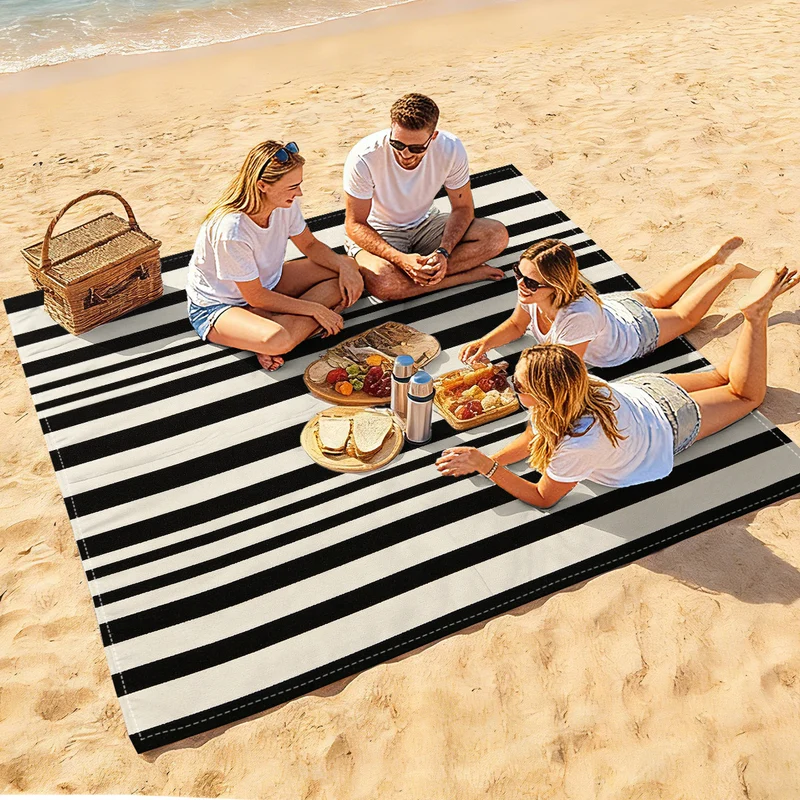 Strandmatte mit Mandala-Design Skanto