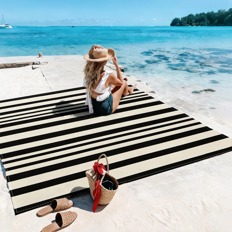 Strandmatte mit Mandala-Design Skanto