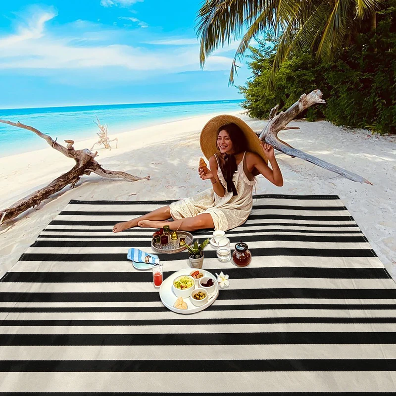 Strandmatte mit Mandala-Design Skanto