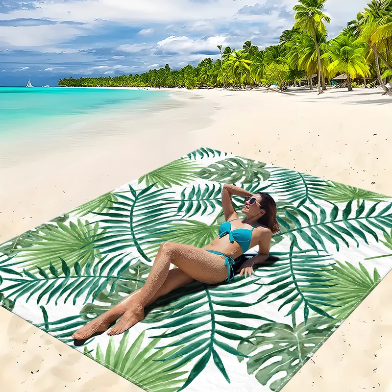Strandmatte mit Mandala-Design Skanto