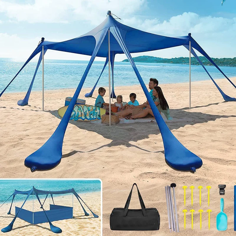 Tragbares Stranddach Skanto