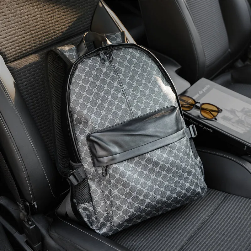 Moderner City-Rucksack mit stilvollem Muster und strapazierfähigem Außenmaterial Skanto