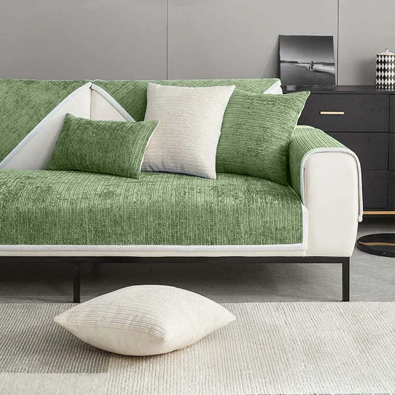 LuxeStripe™ | Kratzfeste Sofabezug