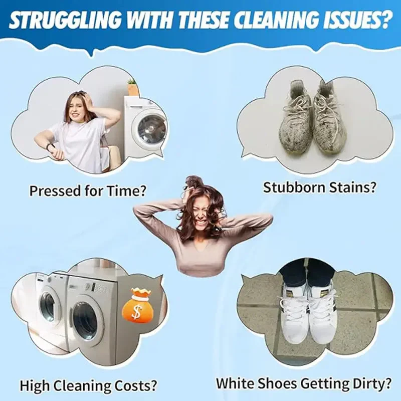 50% Rabatt | FoamClean™ | Universeller Schaumreiniger für Schuhe