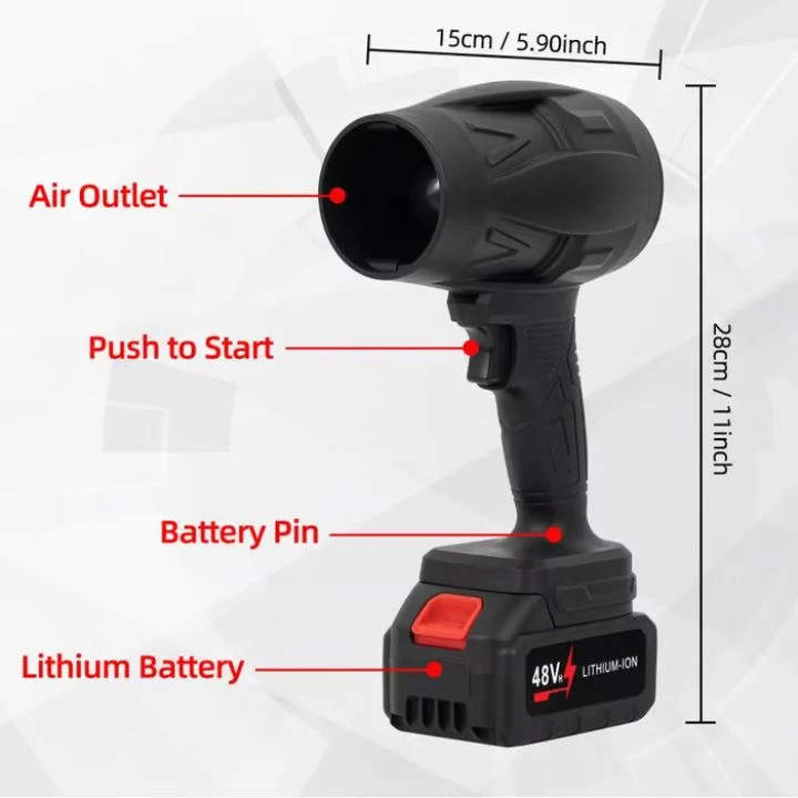 TurboFan | Schnurloses Turbo-Gebläse Air Duster für die Reinigung