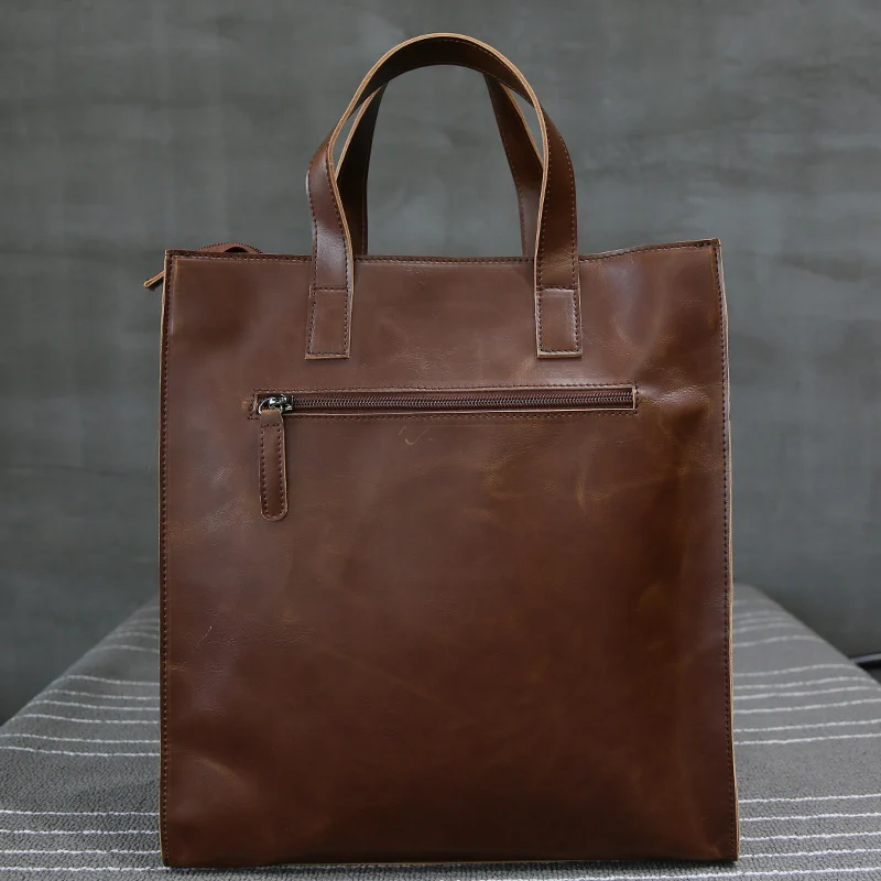 Elegante und geräumige Ledertasche Skanto