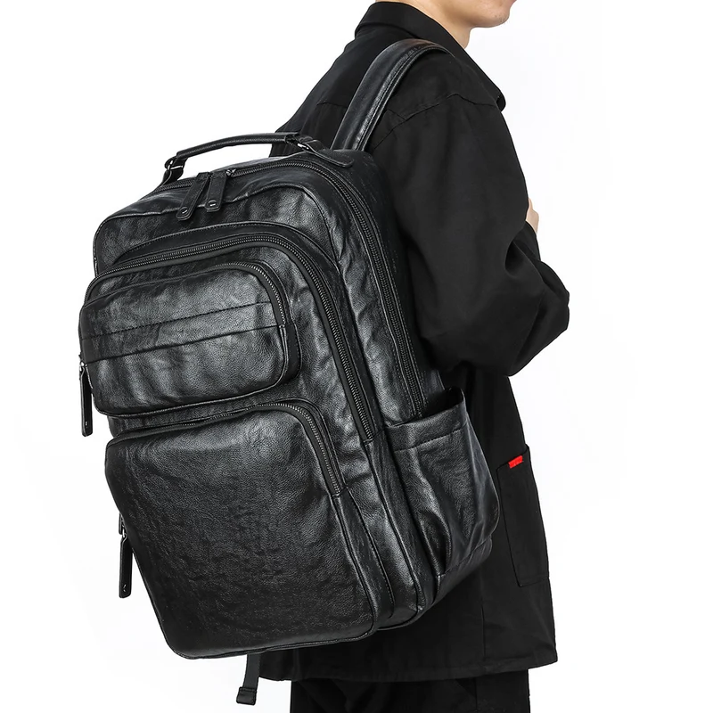 Strukturierter Multifunktions-Laptop-Rucksack Skanto