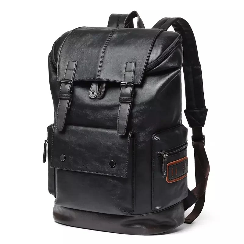 Robuster und eleganter Rucksack aus hochwertigem Kunstleder Skanto