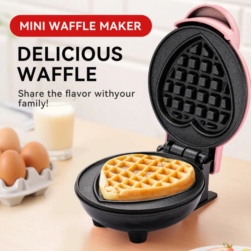 Herzförmiger Mini-Waffelautomat Skanto