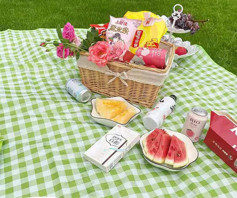 Extra große leichte Picknickdecke Skanto