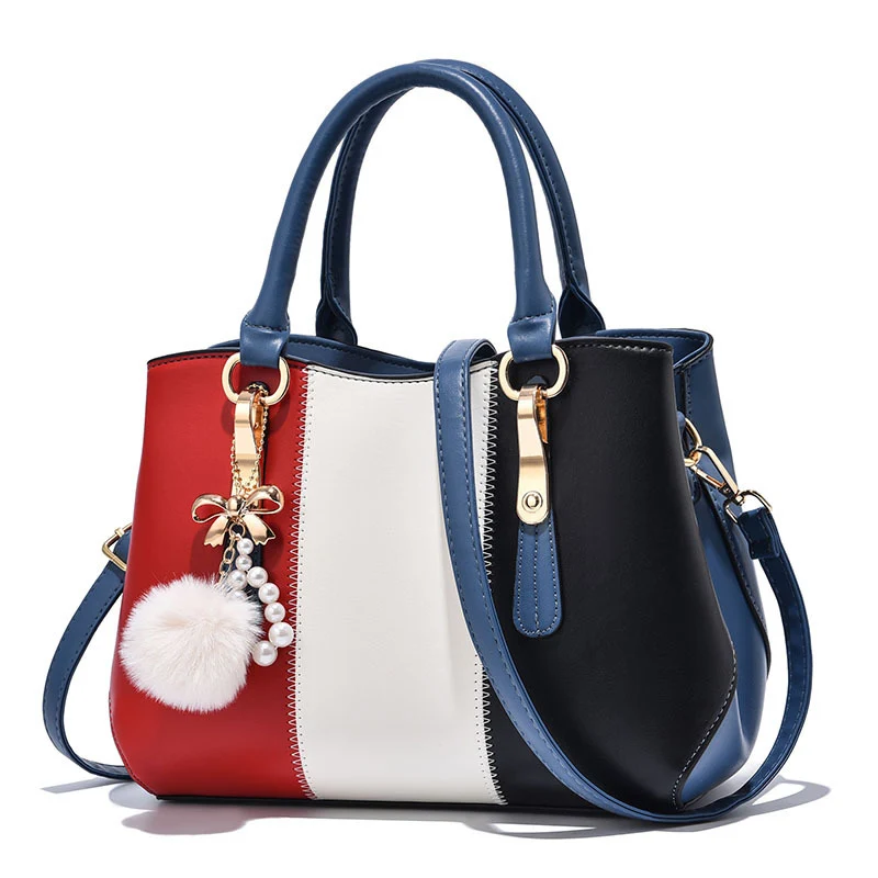 Elegante mehrfarbige Handtasche Skanto