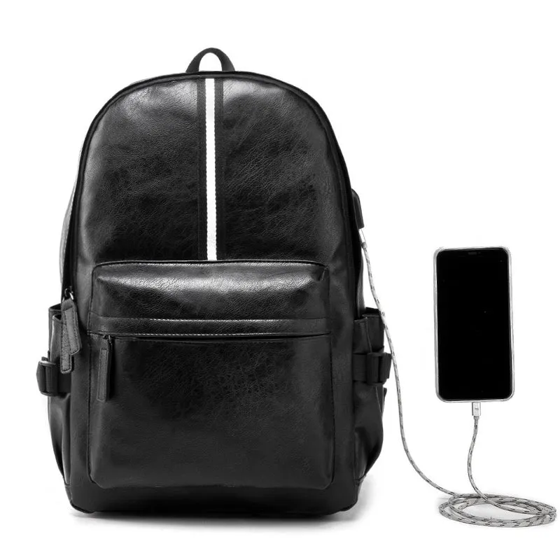 Stilvoller Rucksack mit USB-Anschluss Skanto