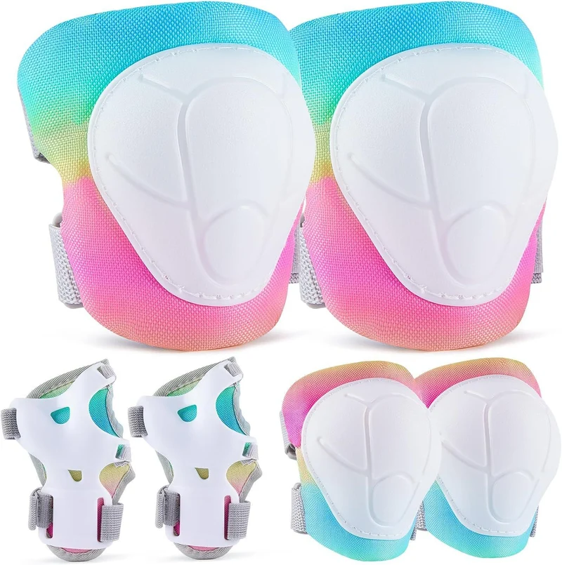 WoSport Schutz-Knie- und Ellenbogenschoner-Set Skanto