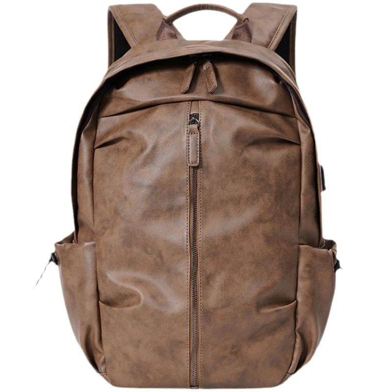 Eleganter Rucksack aus strapazierfähigem Kunstleder mit multifunktionalen Fächern Skanto