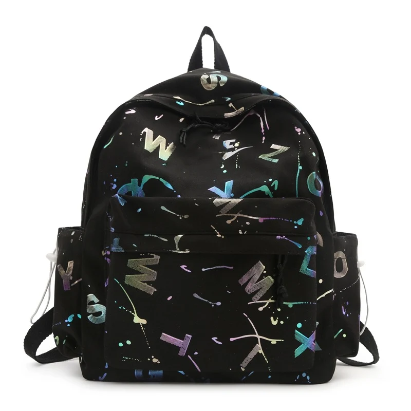 Trendiger Rucksack mit kreativen Grafiken Skanto