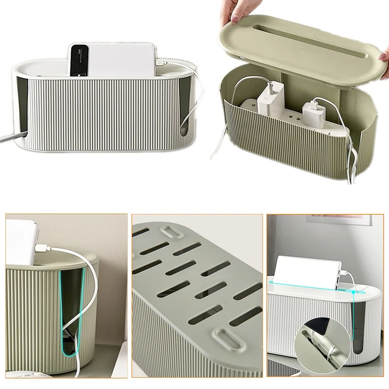 50%Rabatt | Cordix | Aufbewahrungsbox Kabel-Draht-Organizer