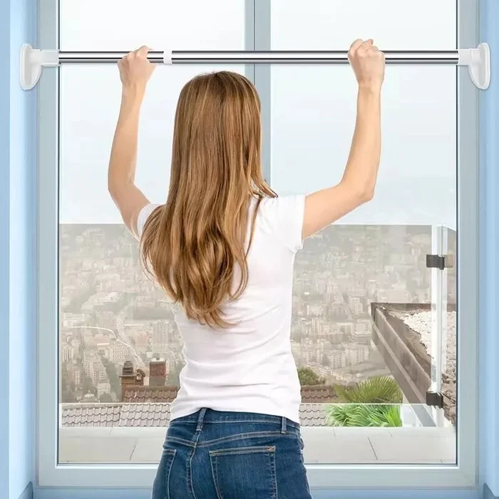 50% Rabatt | Adjusto™ | Verstellbare Stange ohne Bohrung