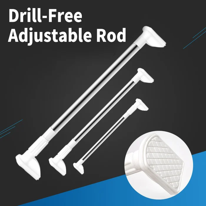 50% Rabatt | Adjusto™ | Verstellbare Stange ohne Bohrung