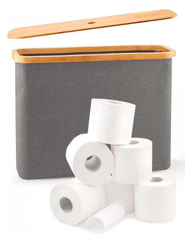 ZenStash™ | Faltbarer Bambus-Organizer | Praktisch, Tragbar und Perfekt Organisiert.