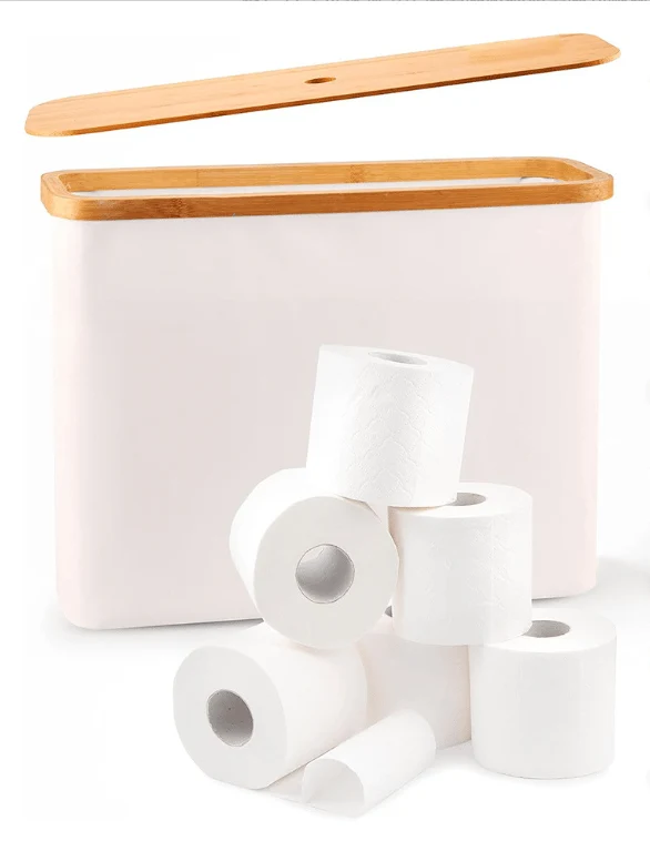 ZenStash™ | Faltbarer Bambus-Organizer | Praktisch, Tragbar und Perfekt Organisiert.