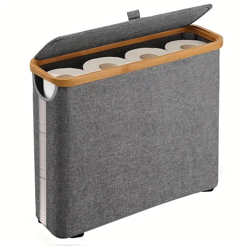ZenStash™ | Faltbarer Bambus-Organizer | Praktisch, Tragbar und Perfekt Organisiert.