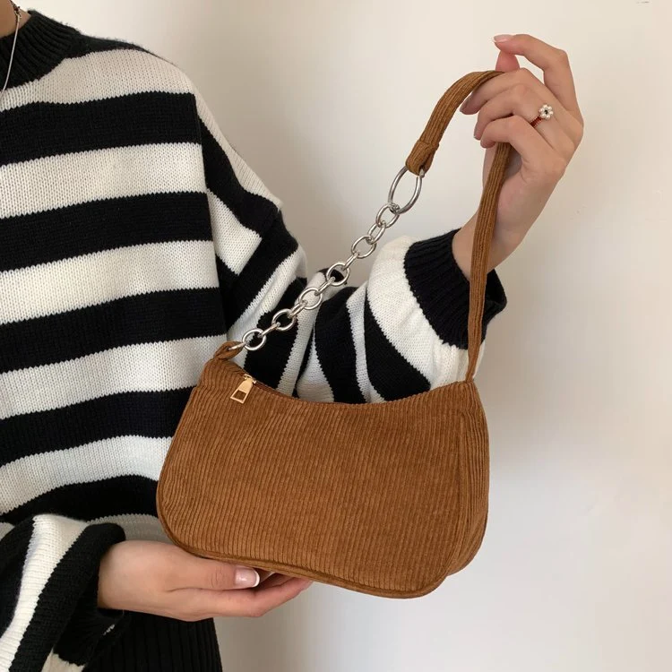 Moderne Cord-Handtasche Skanto