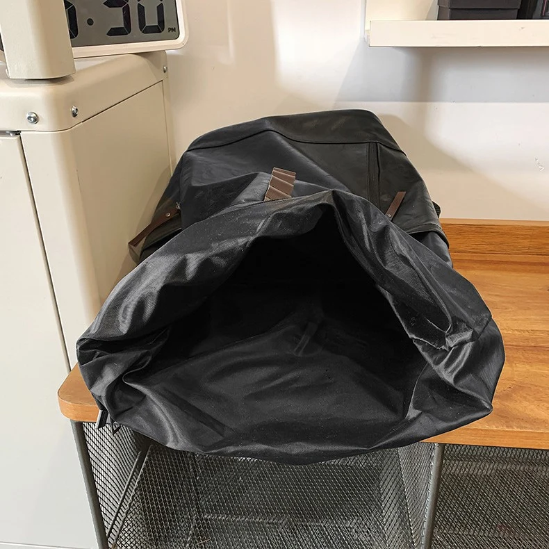 Leichter Lederrucksack Skanto