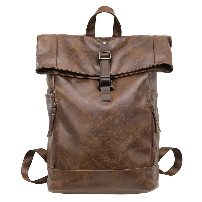 Leichter Lederrucksack Skanto