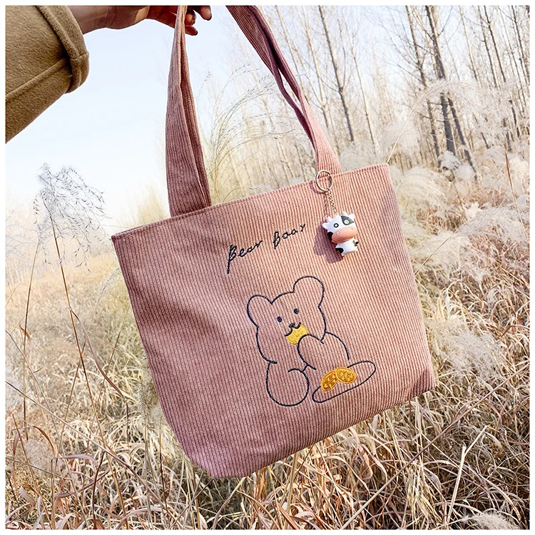 Lässige Baumwolltasche Skanto