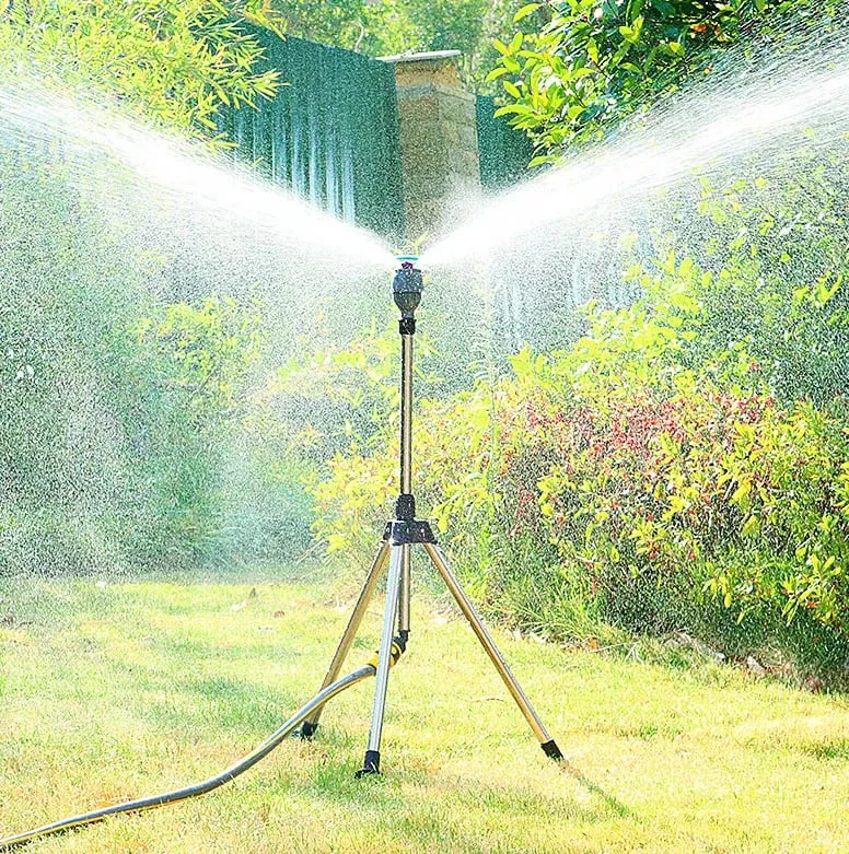 HydroSpin™ | Drehbarer Sprinkler mit Stativ
