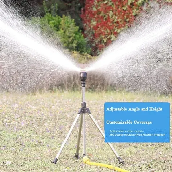 HydroSpin™ | Drehbarer Sprinkler mit Stativ