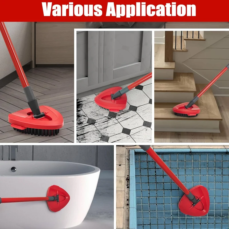 ScrubMop | Ersatz-Schrubbkopf für Spin-Mopp – 180° Drehbar für 1-Tank-System