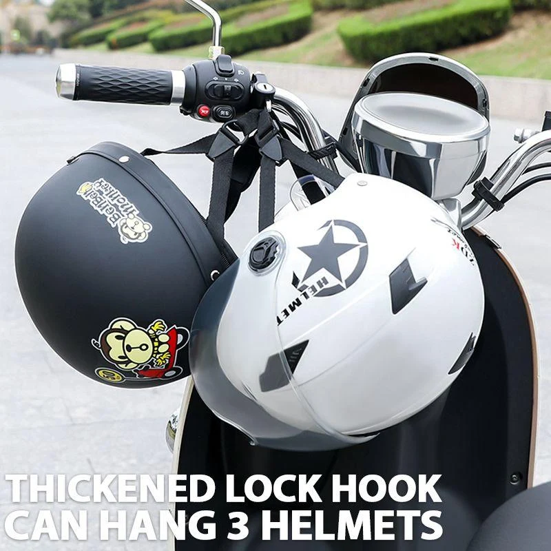 1+1 GRATIS | HelmiLock™ | Multifunctionele Motorhelm Slot