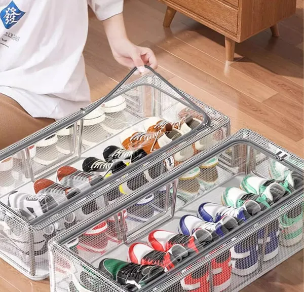 StackaShoe™ | Der faltbare Ordnungshelfer für Schuhe & Kleidung!