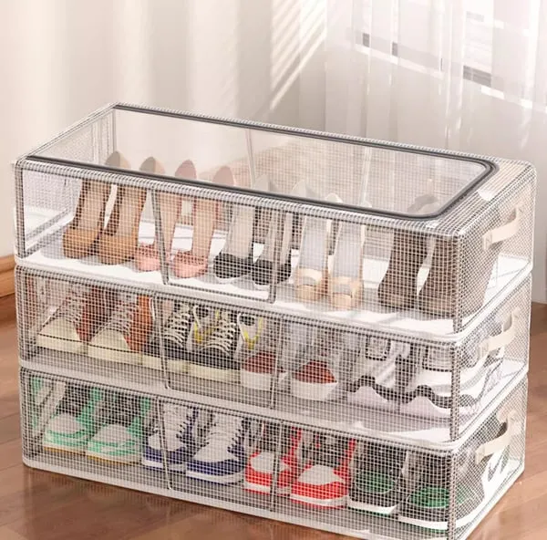 StackaShoe™ | Der faltbare Ordnungshelfer für Schuhe & Kleidung!