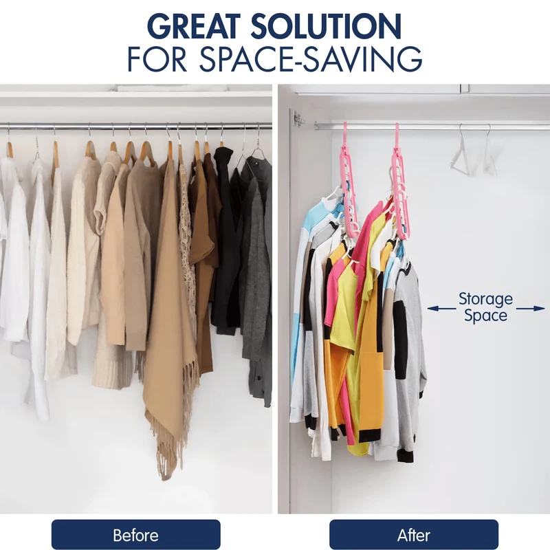 5+5 Gratis | ClothFlex™ | Spart Platz & schont deine Kleidung!