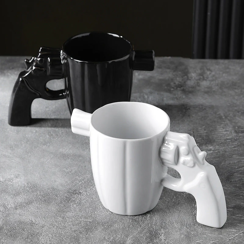 GunMug™ | Kreative Neuheit Kaffeetasse mit Revolvergriff