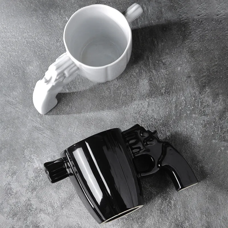 GunMug™ | Kreative Neuheit Kaffeetasse mit Revolvergriff