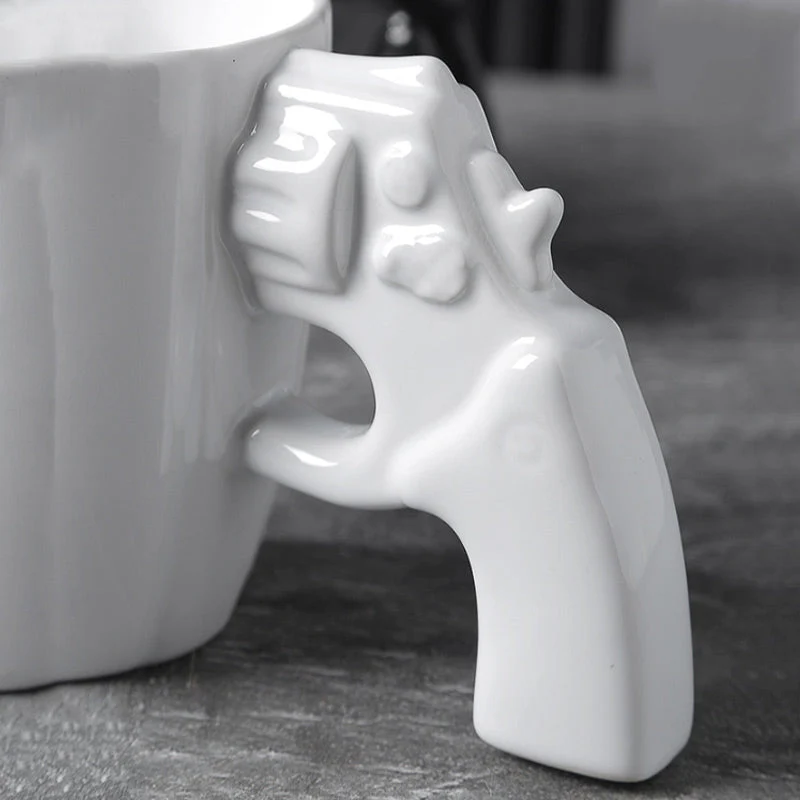 GunMug™ | Kreative Neuheit Kaffeetasse mit Revolvergriff