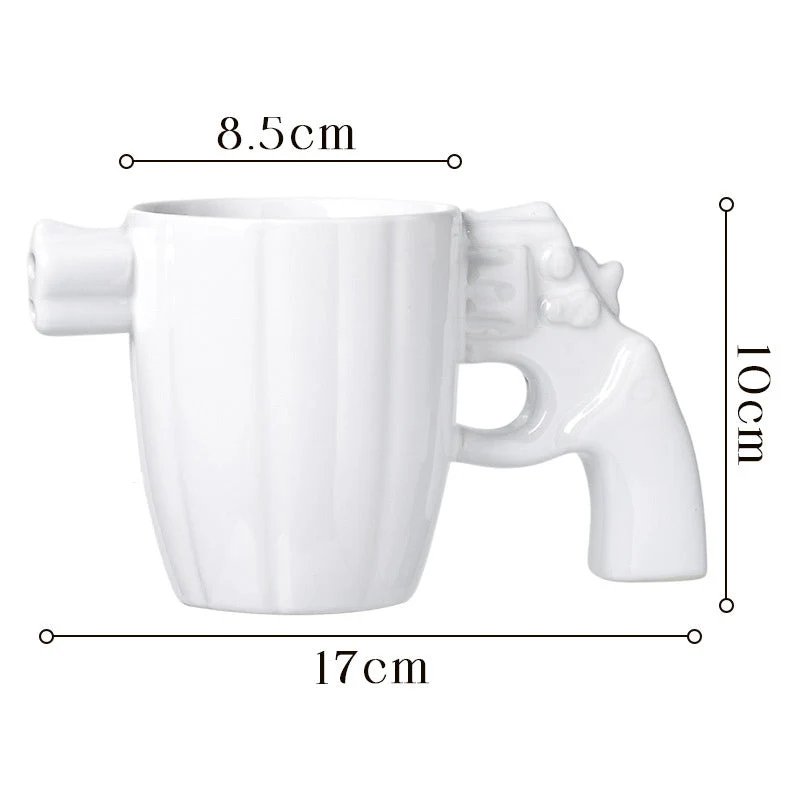 GunMug™ | Kreative Neuheit Kaffeetasse mit Revolvergriff
