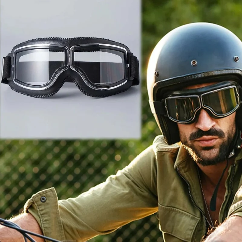 RetroGoggles™ | Vintage Motorradbrille