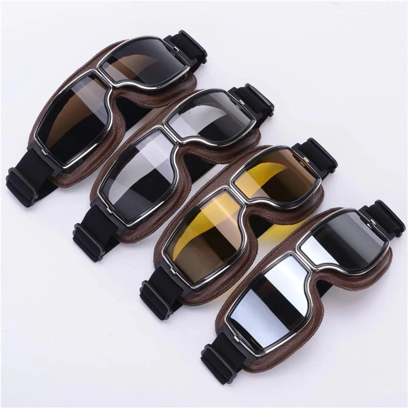 RetroGoggles™ | Vintage Motorradbrille