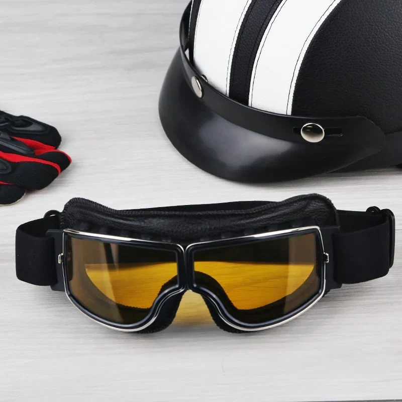 RetroGoggles™ | Vintage Motorradbrille