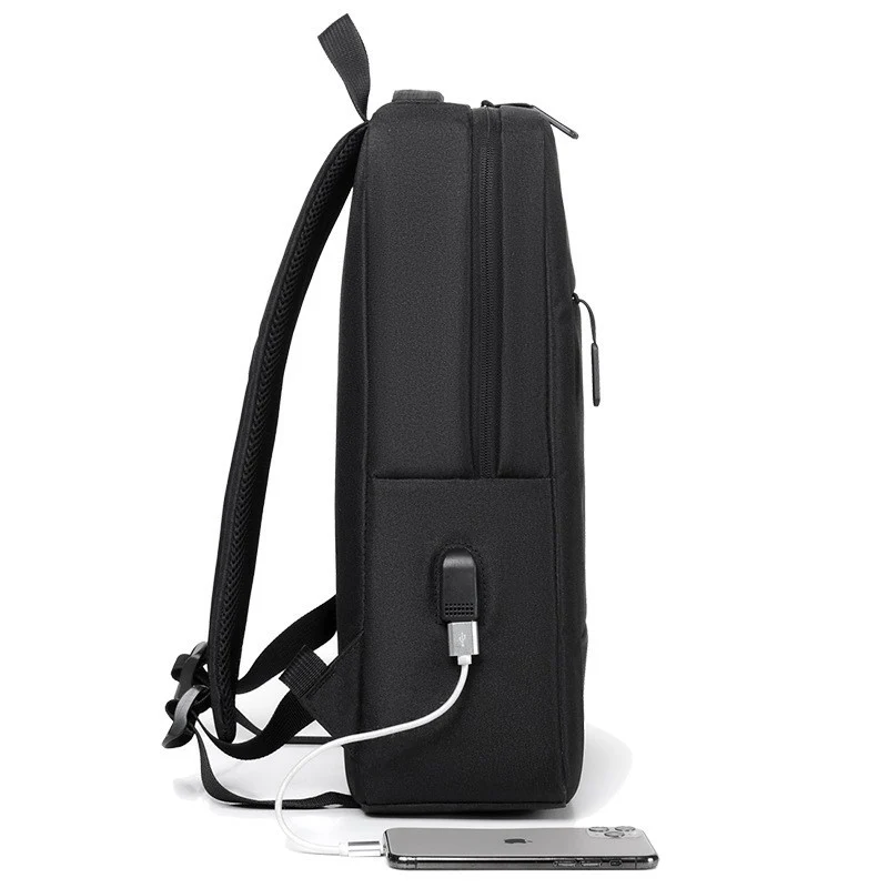 Moderner Laptop-Rucksack mit USB-Ladeanschluss und cleverer Aufbewahrung Skanto