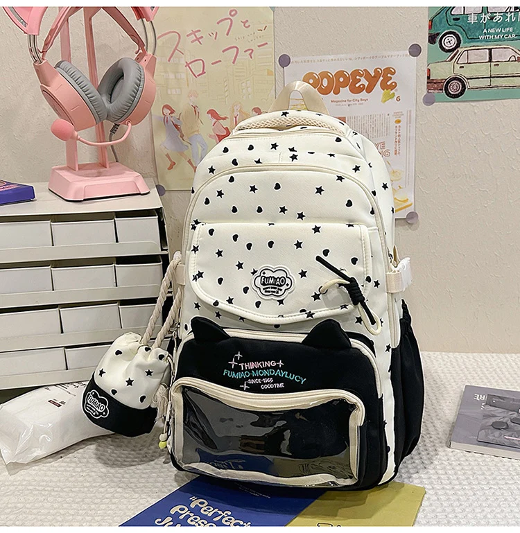 Multifunktionaler transparenter Organizer-Rucksack