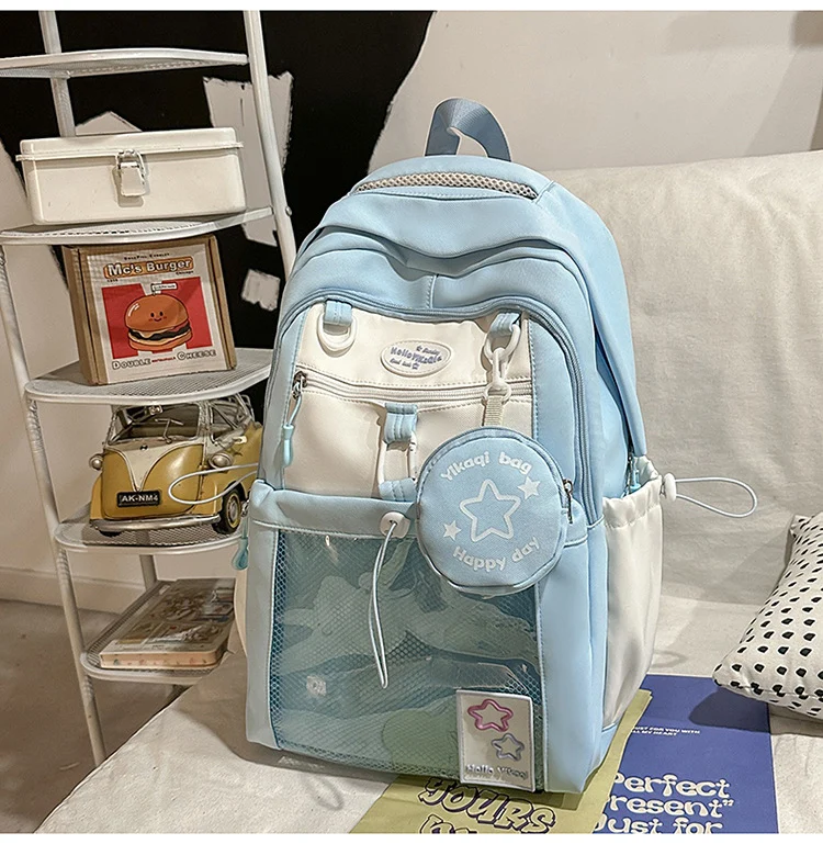 Multifunktionaler geräumiger Schulrucksack