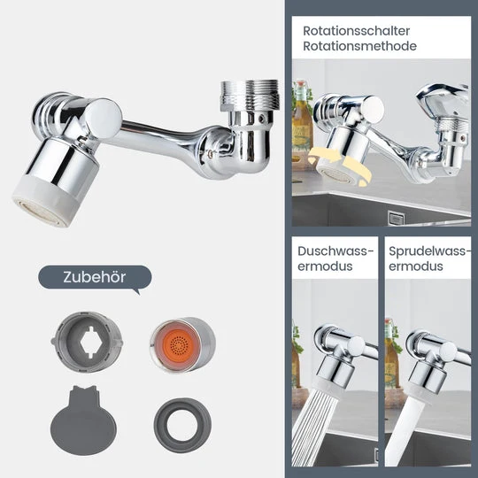 TwistTap™ | 1080 Grad drehbarer Verlängerungshahn