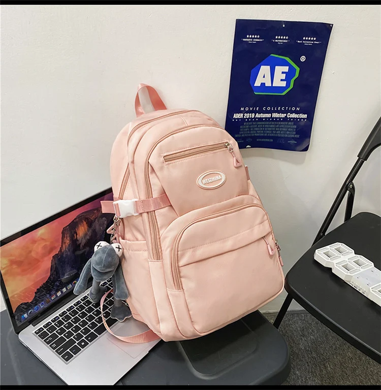 Funktionaler Schul- und Reiserucksack mit mehreren Taschen